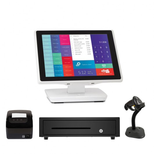 pack caisse enregistreuse tactile sur mesure
